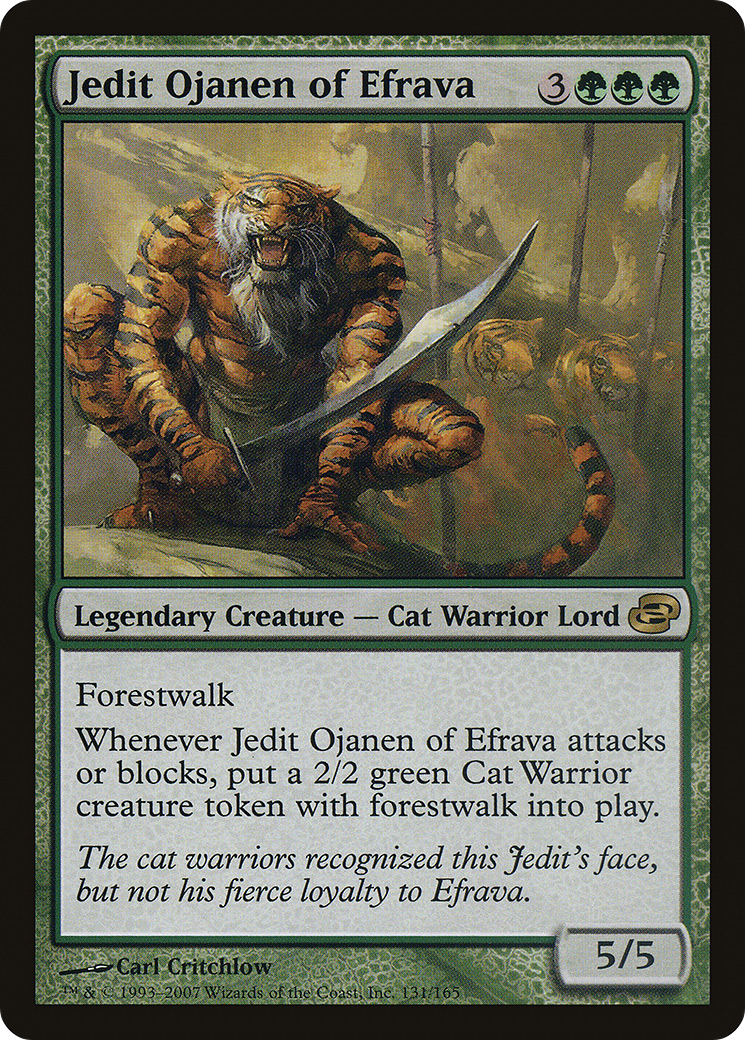 {R} Jedit Ojanen of Efrava [Planar Chaos][PLC 131] - Misty Mountain Games