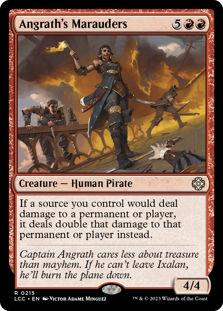{R} Angrath's Marauders [The Lost Caverns of Ixalan Commander][LCC 215]