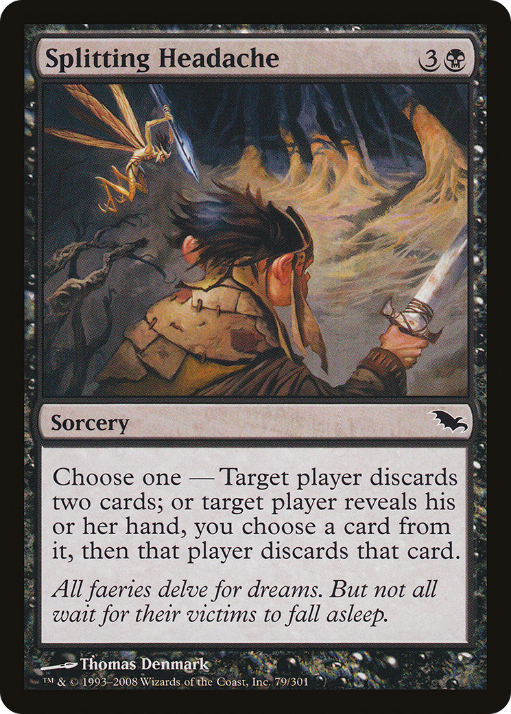 {C} Splitting Headache [Shadowmoor][SHM 079] - Misty Mountain Games