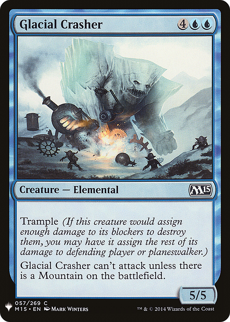 {C} Glacial Crasher [Mystery Booster][LS M15 057]