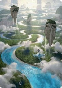 {A} Clearwater Pathway Art Card [Zendikar Rising Art Series][AZNR 025]