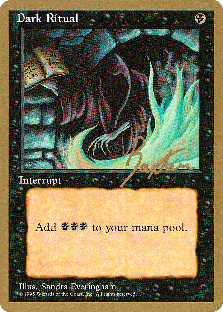 {C} Dark Ritual (George Baxter) [Pro Tour Collector Set][GB PTC GB129]