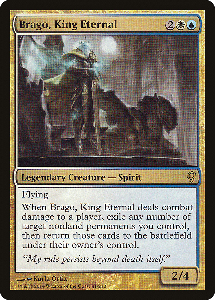 {R} Brago, King Eternal [Conspiracy][CNS 041] - Misty Mountain Games