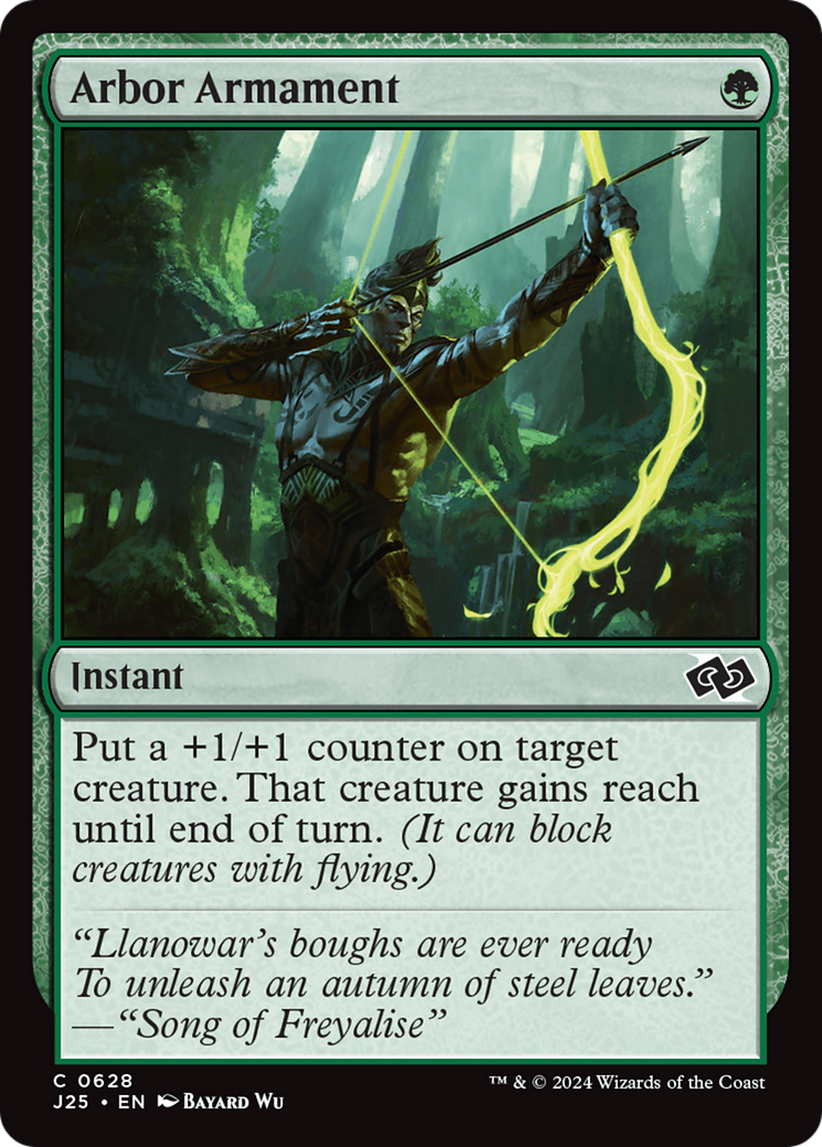 {C} Arbor Armament [Foundations Jumpstart][J25 628]