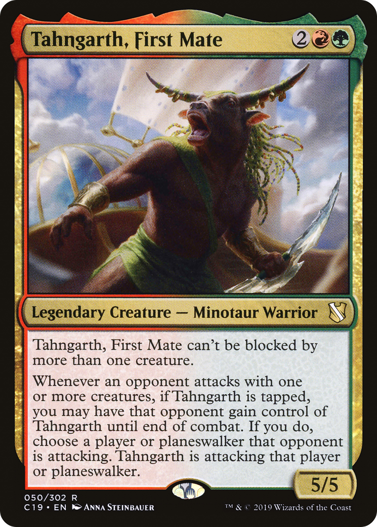 {R} Tahngarth, First Mate [Commander 2019][C19 050]
