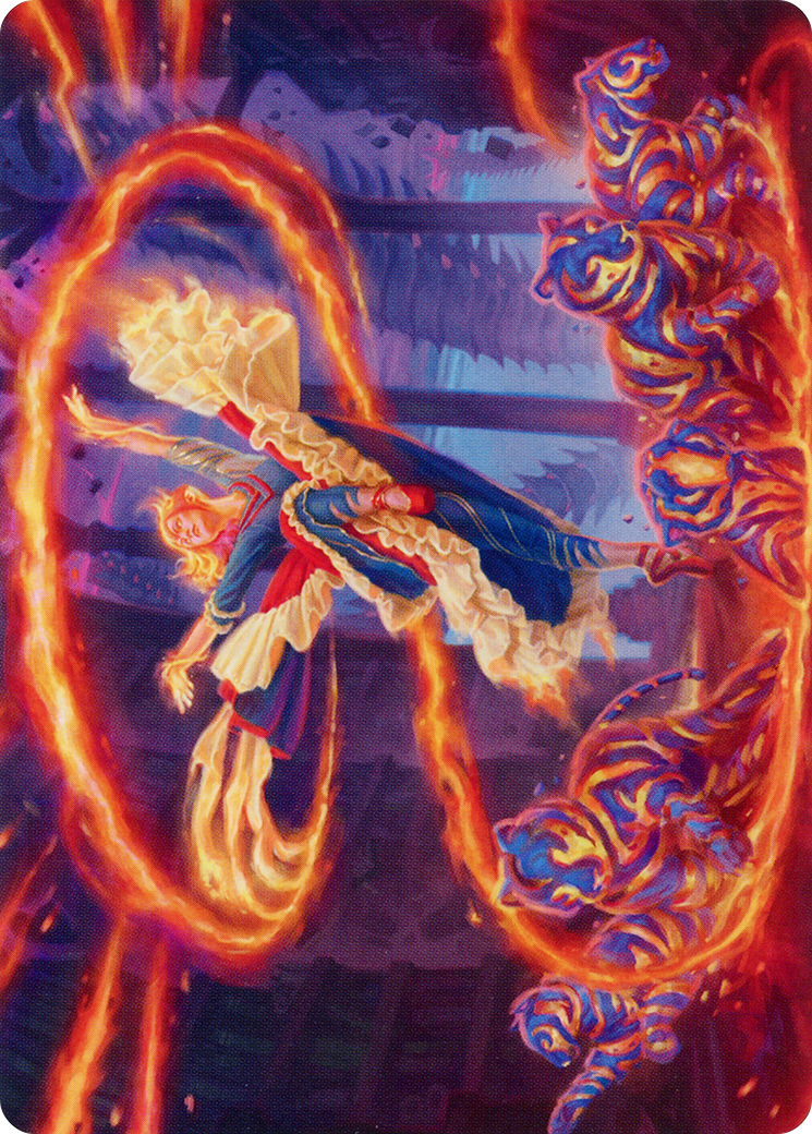 {A} Joyful Stormsculptor Art Card [March of the Machine Art Series][AMOM 049]