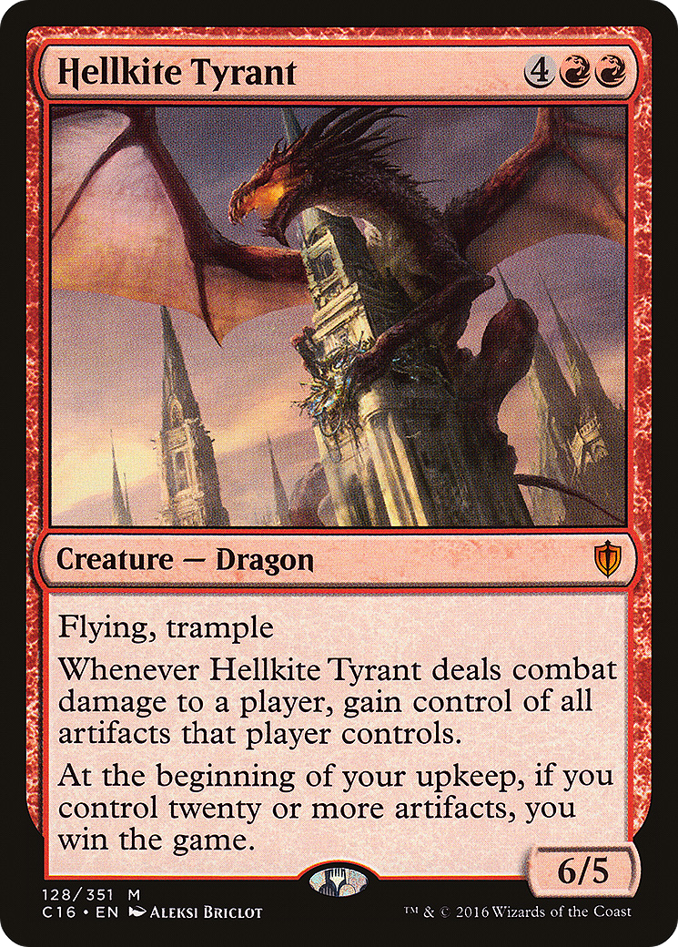{R} Hellkite Tyrant [Commander 2016][C16 128] - Misty Mountain Games