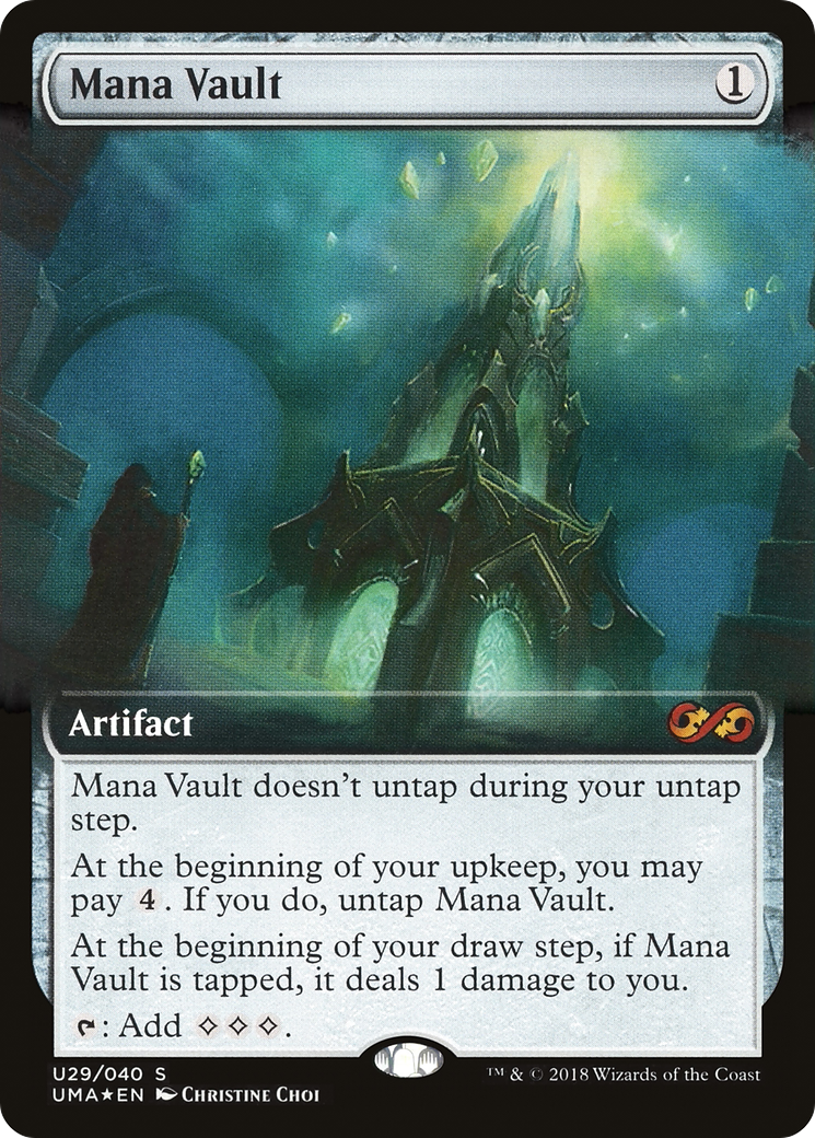 {R} Mana Vault (Topper) [Ultimate Masters Box Topper][UMA U29] - Misty Mountain Games