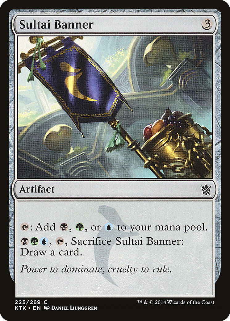{C} Sultai Banner [Khans of Tarkir][KTK 225] - Misty Mountain Games