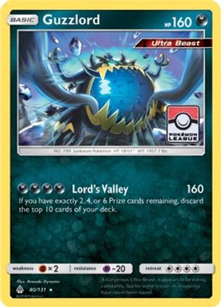 [PKM-R] Guzzlord (80/131) (League Promo) [Sun & Moon: Forbidden Light]