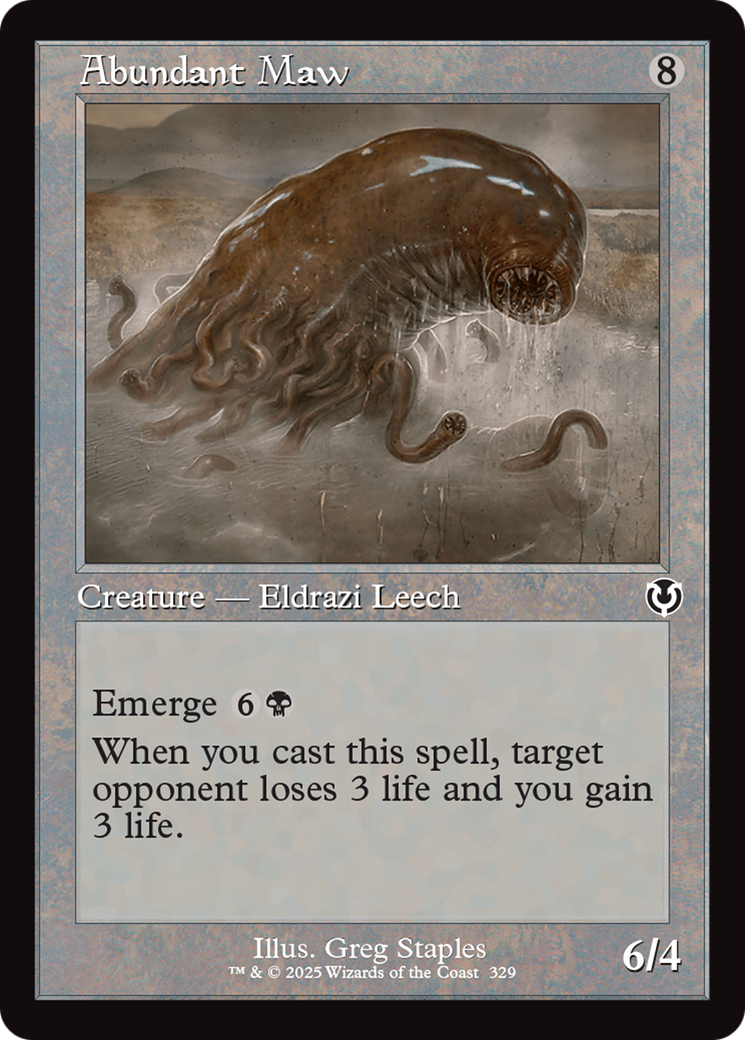 {C} Abundant Maw (Retro Frame) [Innistrad Remastered][INR 329]