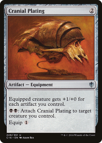 {C} Cranial Plating [Commander 2016][C16 249]