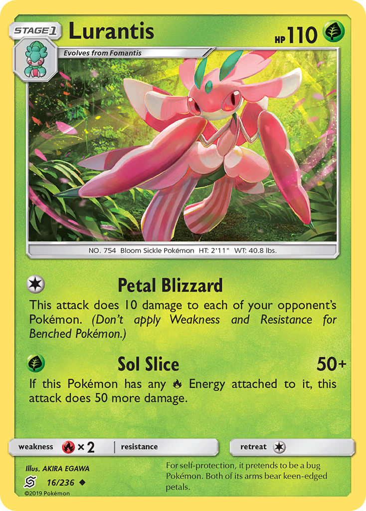 [PKM] Lurantis (16/236) [Sun & Moon: Unified Minds]