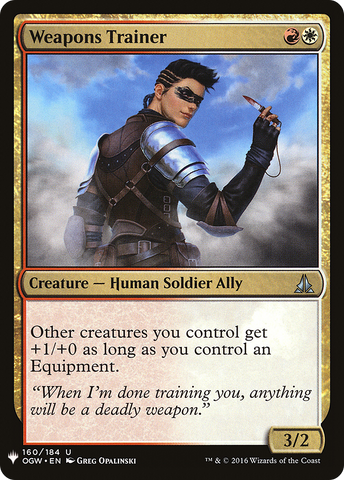 {C} Weapons Trainer [Mystery Booster][LS OGW 160]