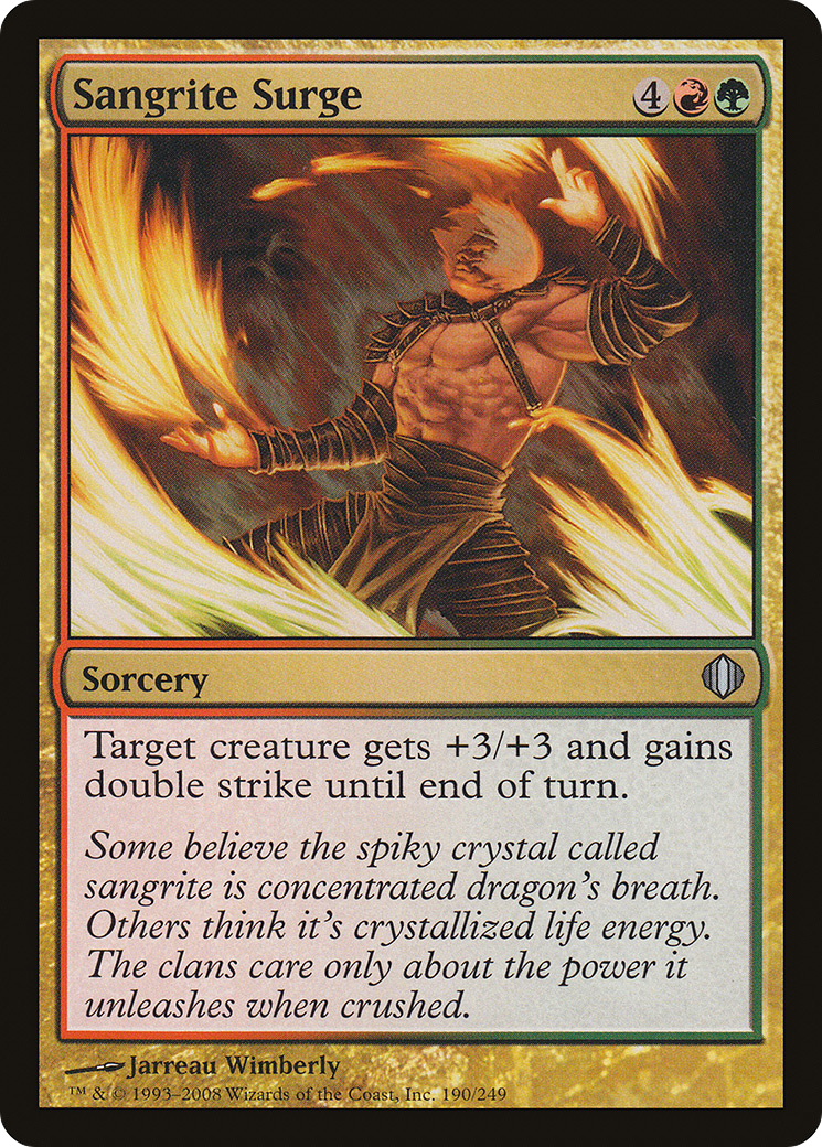 {C} Sangrite Surge [Shards of Alara][ALA 190] - Misty Mountain Games