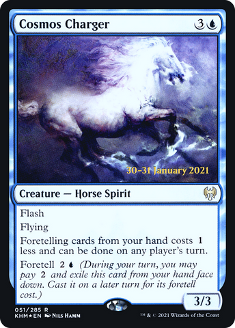 {R} Cosmos Charger [Kaldheim Prerelease Promos][PR KHM 051]