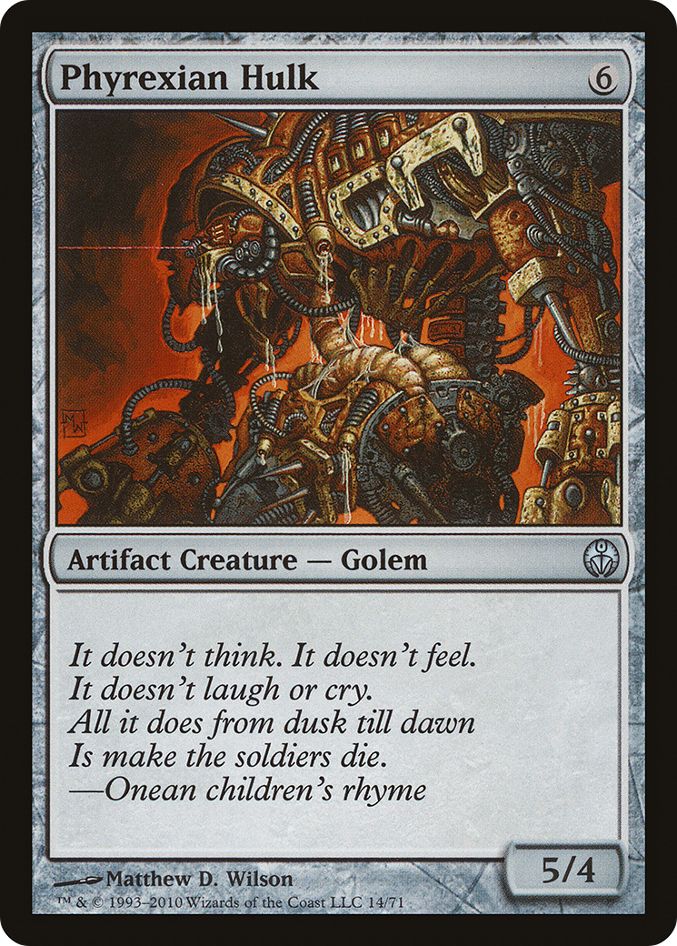 {C} Phyrexian Hulk [Duel Decks: Phyrexia vs. the Coalition][DDE 014] - Misty Mountain Games