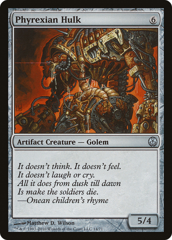 {C} Phyrexian Hulk [Duel Decks: Phyrexia vs. the Coalition][DDE 014]