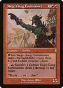 {R} Siege-Gang Commander (Retro) [Dominaria Remastered][DMR 330]
