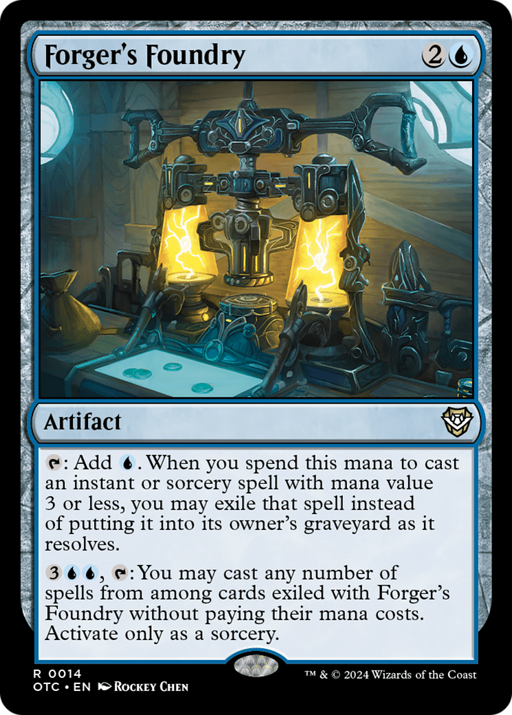 {R} Forger's Foundry [Outlaws of Thunder Junction Commander][OTC 014]