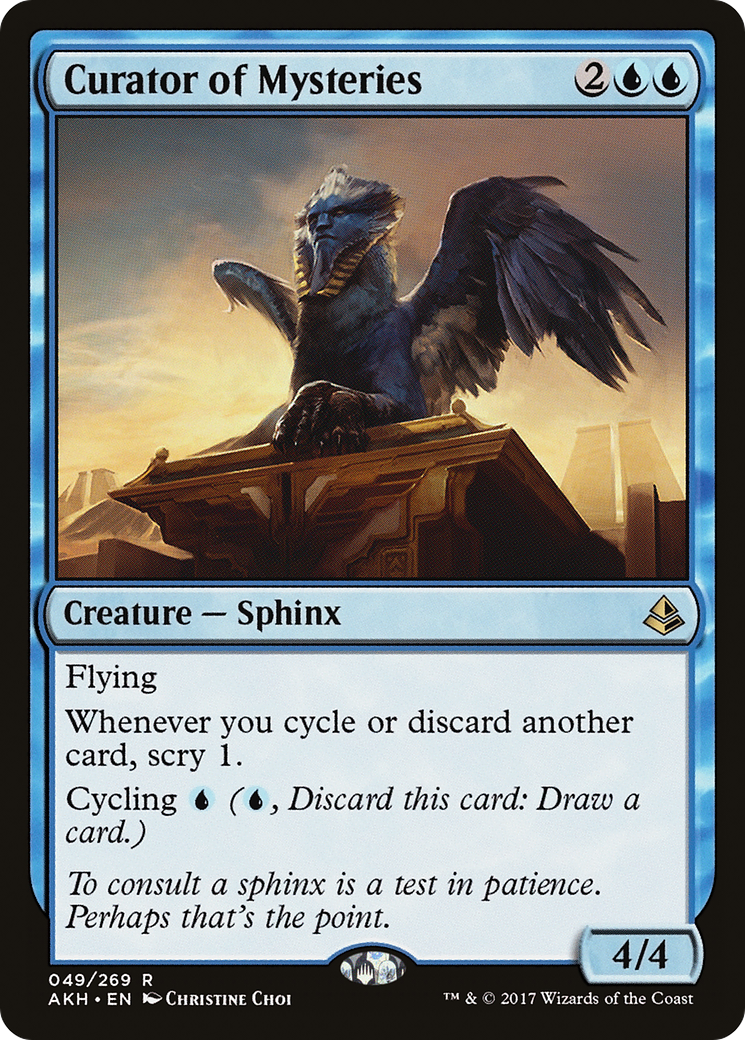{R} Curator of Mysteries [Amonkhet][AKH 049]