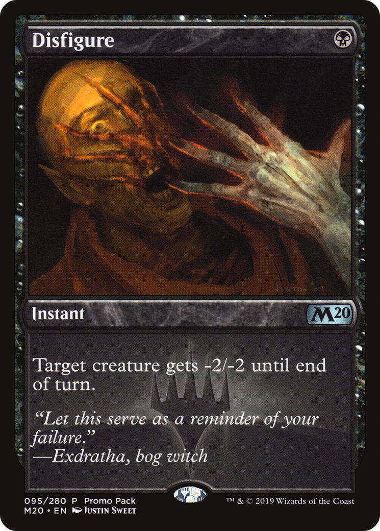 {C} Disfigure (Promo Pack) [Core Set 2020 Promos][PP M20 095]