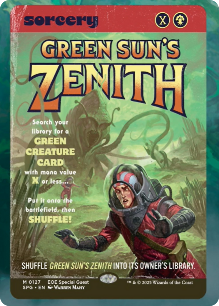 {R} Green Sun's Zenith (Showcase) [Edge of Eternities Special Guests][SPG 127]