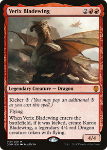 {R} Verix Bladewing [Dominaria][DOM 149] - Misty Mountain Games