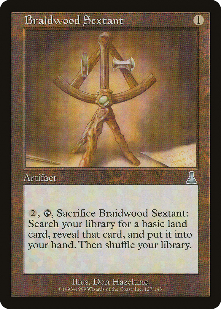 {C} Braidwood Sextant [Urza's Destiny][UDS 127]