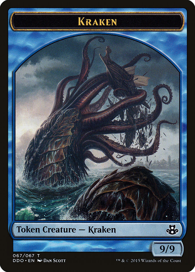 {T} Kraken Token [Duel Decks: Elspeth vs. Kiora][TDDO 067]
