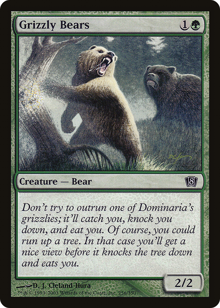 {C} Grizzly Bears [Eighth Edition][8ED 256]