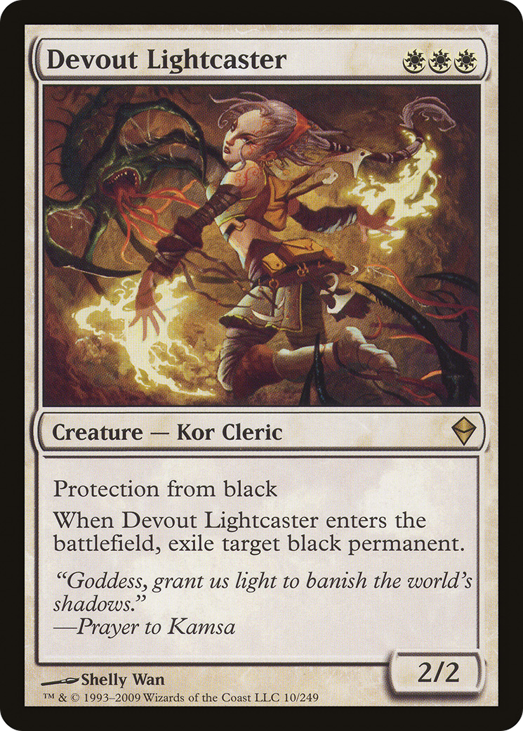 {R} Devout Lightcaster [Zendikar][ZEN 010] - Misty Mountain Games