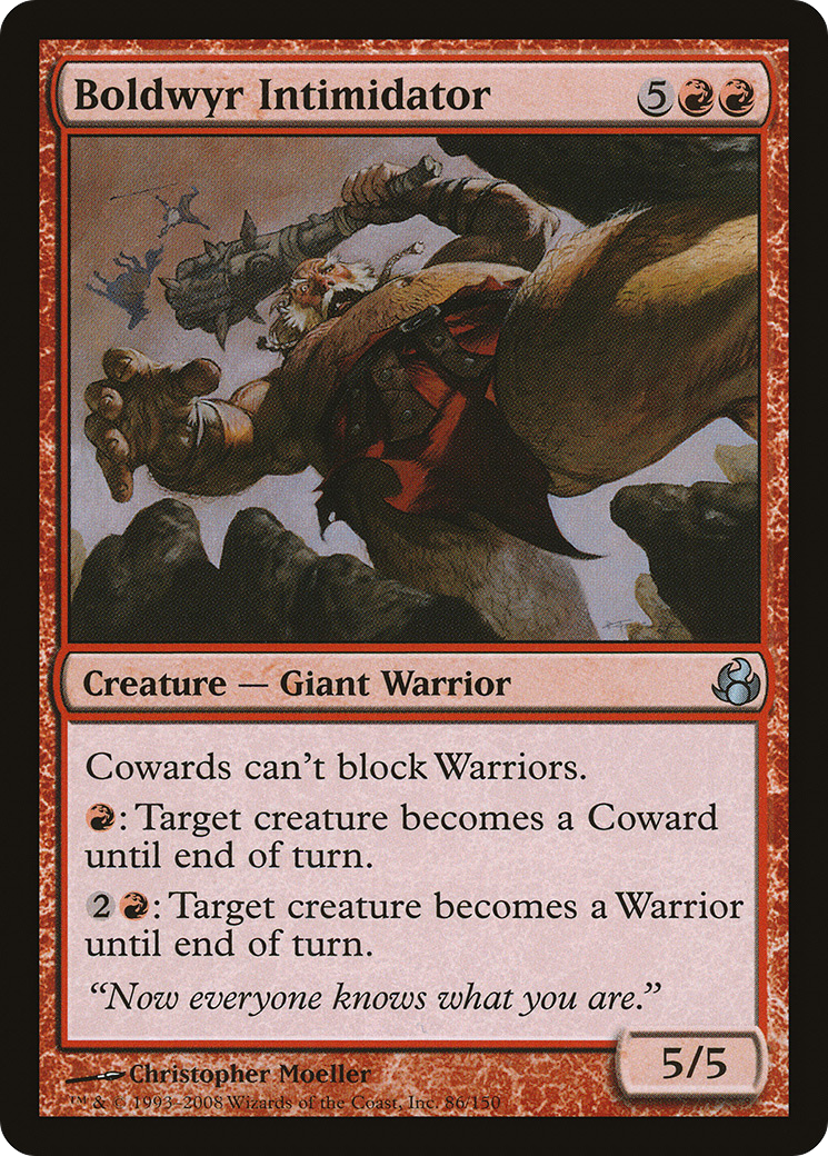 {C} Boldwyr Intimidator [Morningtide][MOR 086]