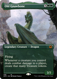 {R} Old Gnawbone (Borderless Alternate Art) [Dungeons & Dragons: Adventures in the Forgotten Realms][AFR 296]