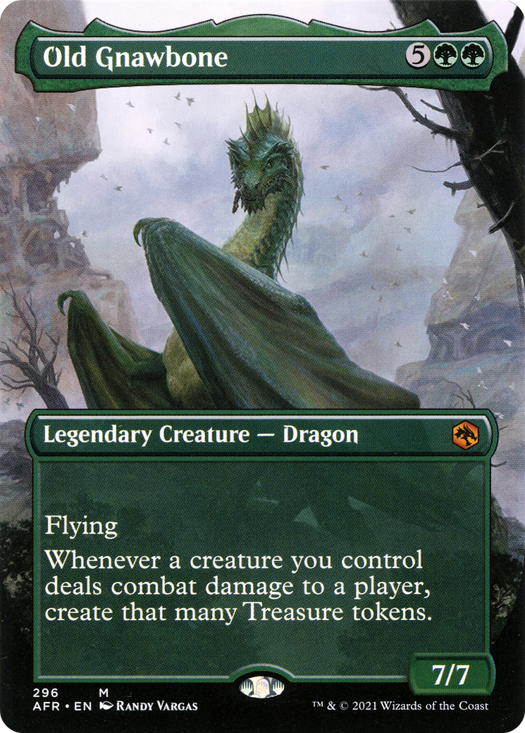 {R} Old Gnawbone (Borderless Alternate Art) [Dungeons & Dragons: Adventures in the Forgotten Realms][AFR 296]