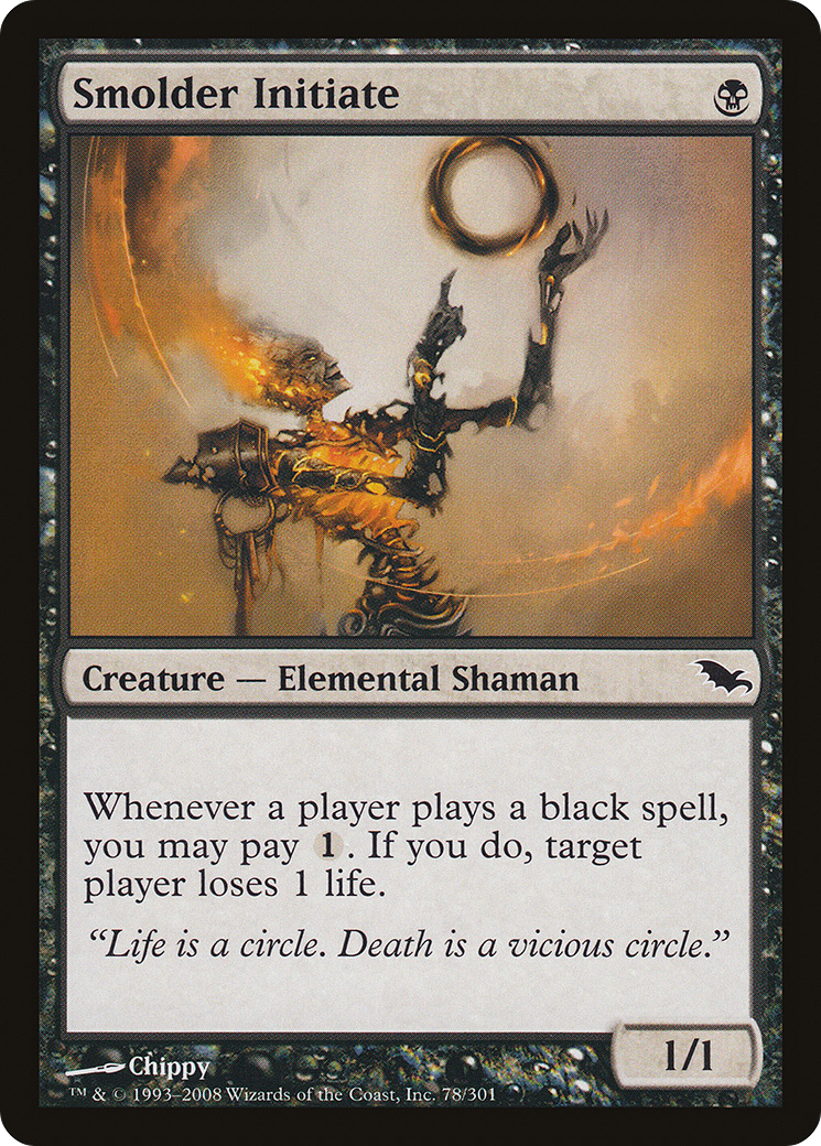 {C} Smolder Initiate [Shadowmoor][SHM 078] - Misty Mountain Games
