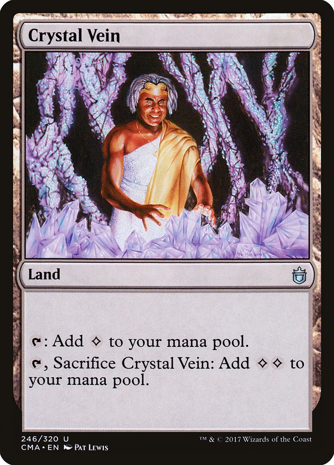 {C} Crystal Vein [Commander Anthology][CMA 246]