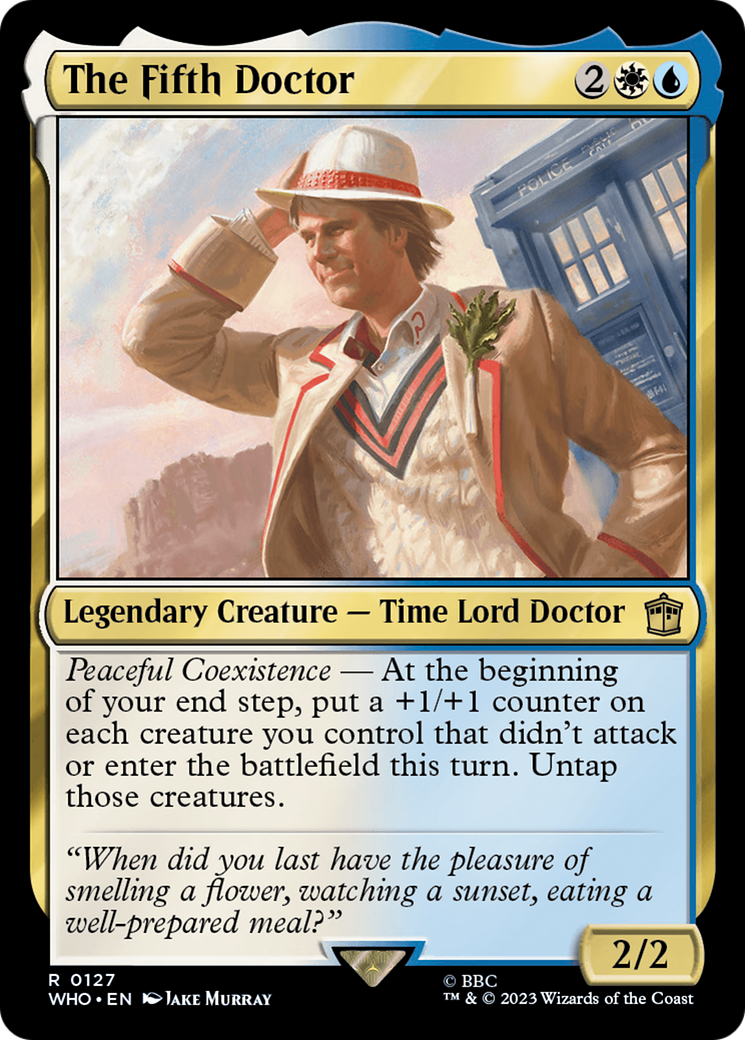 {R} The Fifth Doctor [Doctor Who][WHO 127]