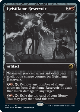 {R} Geistflame Reservoir [Innistrad: Double Feature][DBL 142]
