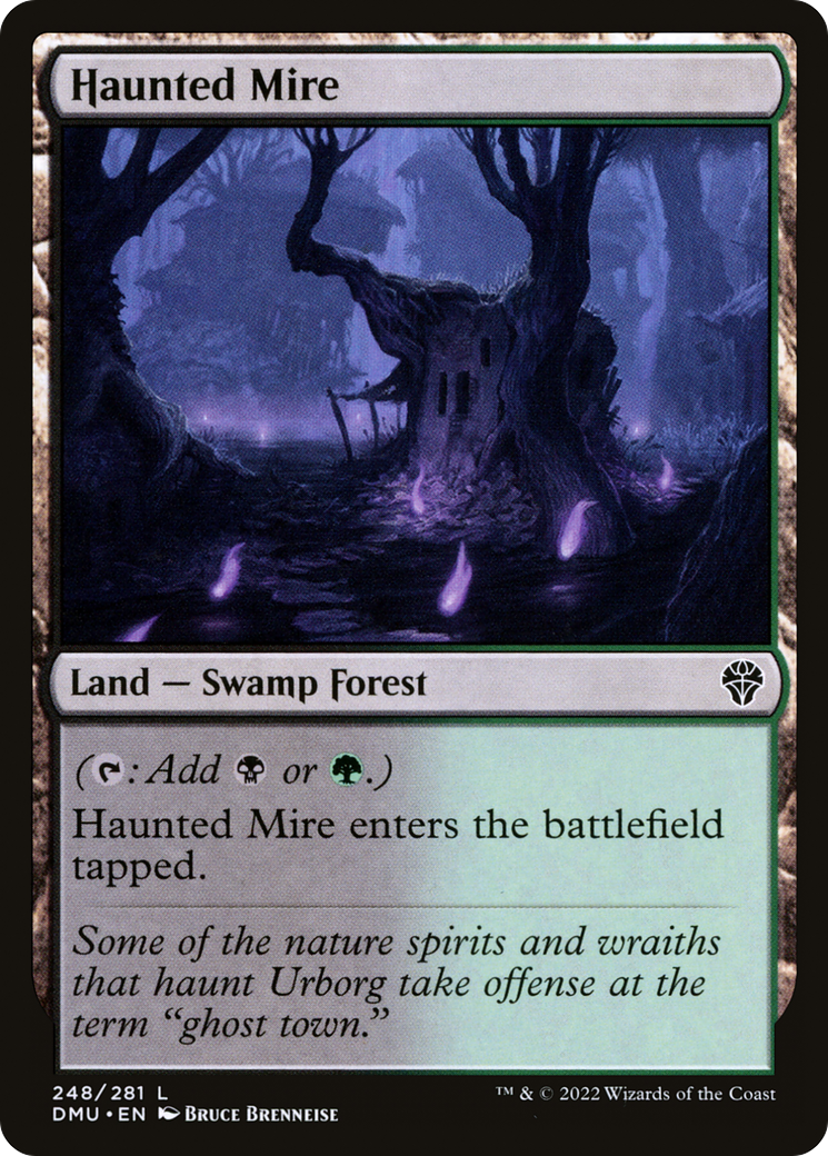 {C} Haunted Mire [Dominaria United][DMU 248]