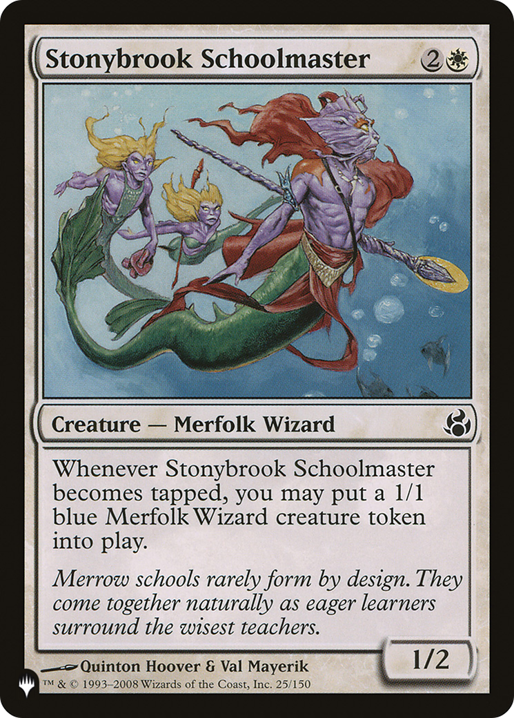 Stonybrook Schoolmaster [LIST MOR-25]