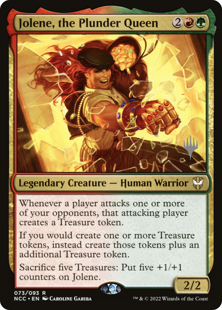 {R} Jolene, the Plunder Queen (Promo Pack) [Streets of New Capenna Commander Promos][PP NCC 073]