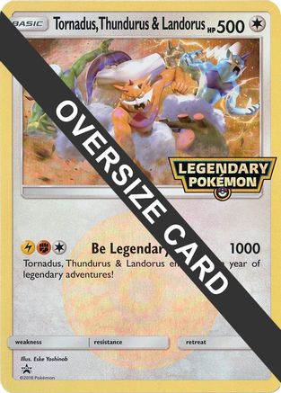 [PKM JUM} Tornadus, Thundurus & Landorus (Jumbo Card) [Miscellaneous Cards & Products]