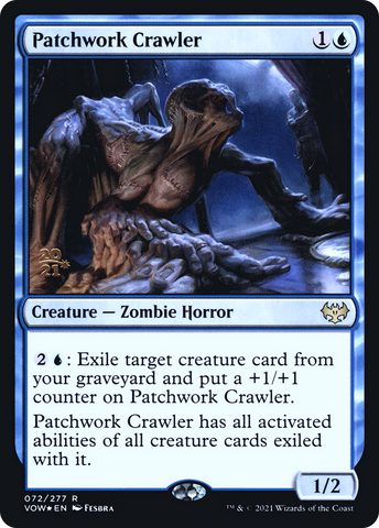 {R} Patchwork Crawler [Innistrad: Crimson Vow Prerelease Promos][PR VOW 072]