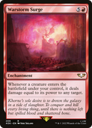{R} Warstorm Surge [Universes Beyond: Warhammer 40,000][40K 209]