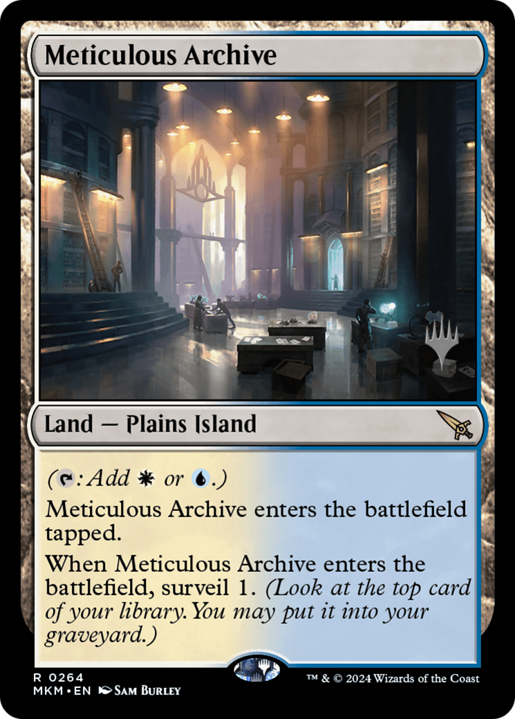 {R} Meticulous Archive (Promo Pack) [Murders at Karlov Manor Promos][PP MKM 264]