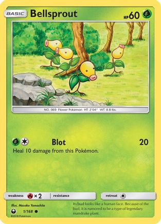 [PKM-C] Bellsprout (1/168) [Sun & Moon: Celestial Storm]