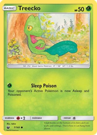 [PKM] Treecko (7/168) [Sun & Moon: Celestial Storm]