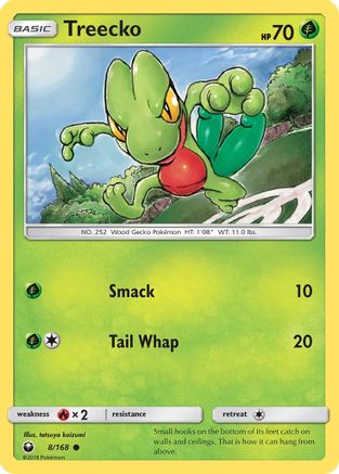 [PKM] Treecko (8/168) [Sun & Moon: Celestial Storm]
