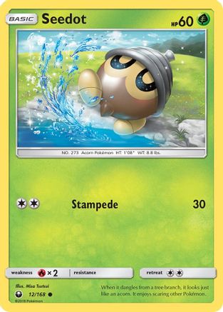 [PKM] Seedot (12/168) [Sun & Moon: Celestial Storm]